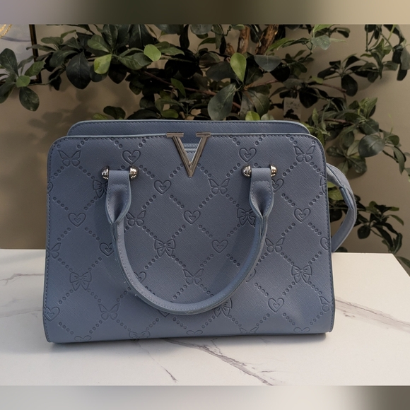 Crossi Handbags - Crossi NY Blue Handbag